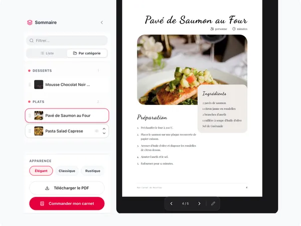 Cookbook preview